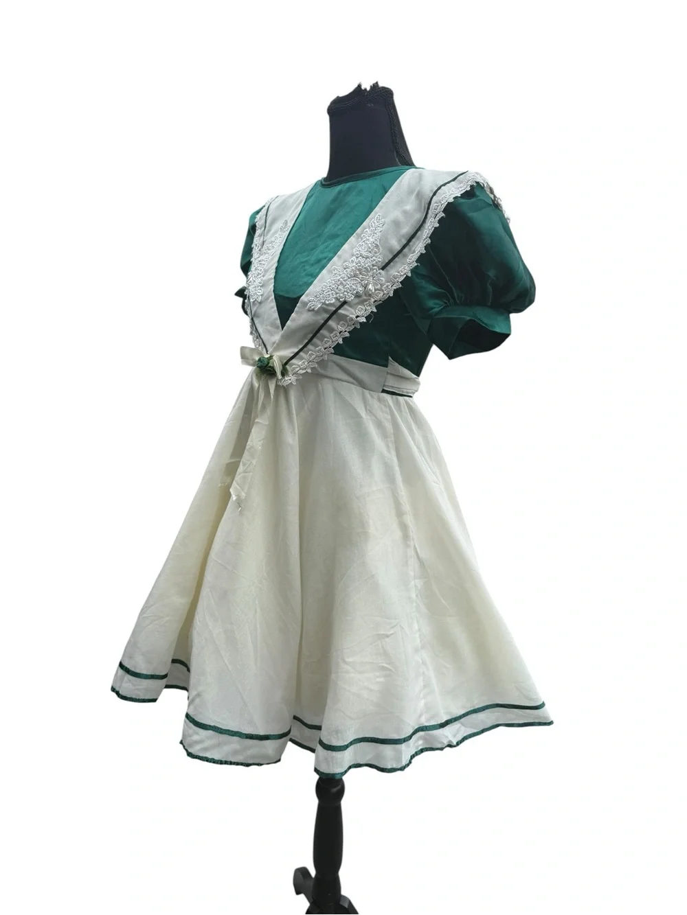 Girls American girl doll costume dress vintage Sz 10